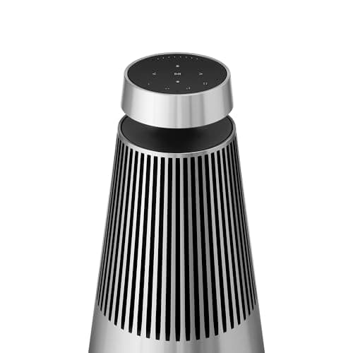 Bang & Olufsen Beosound 2 (3ème Génération) - Enceinte Puissante Bluetooth WiFi Connectée Élégante, une Expérience Sonore à 360 Degrés qui emplit toute la Pièce, Aluminium de haute Qualité - Natural