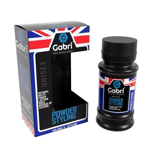 Gabri Poudre coiffante 21 g | Poudre de poussière épaississante volumisante | Tenue flexible | Aspect mat | Contrôle maximal | Poudre texturisante pour homme et femme (Volume Styling, 21g)