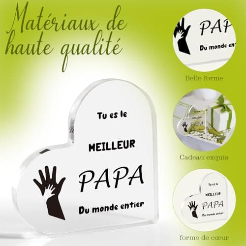 Cadeau Noel Papa Cadeau Papa Noel Plaque Acrylique Cadeau Pour Papa Cadeau Papa Anniversaire Cadeau De Noel Pour Papa Cadeaux Papa Idée Cadeau Papa Cadeau Anniversaire Papa Cadeau Noël Papa Beau Papa