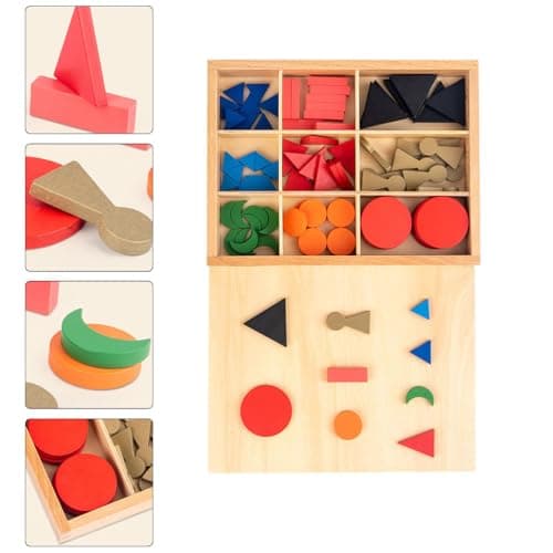 Vaguelly 1 Jeu Aides pédagogiques Montessori Jouets pour Enfants Puzzle de Symboles de Grammaire Les Jouets d'enfants scie sauteuse Puzzle de Symboles de syntaxe façonner Un Jouet cognitif