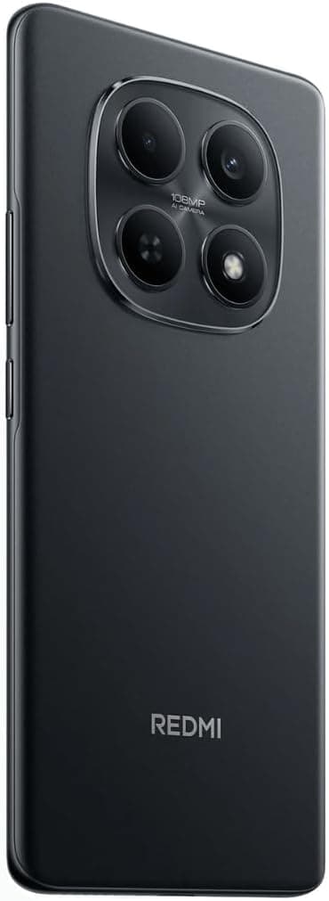Xiaomi Redmi Note 15 4G 6 + 128GB Smartphone Noir, 6000mAh Batterie Haute capacité et Charge Turbo de 33 W, SIM 1 + Double Veille Hybride, 6,77 Verre écran Haute durabilité, Chargeur Non Inclus.