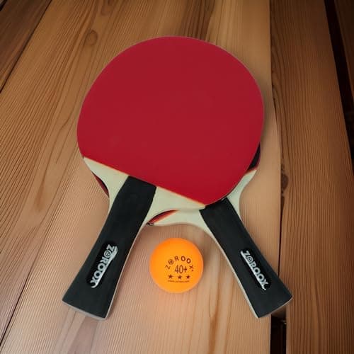 ZOROOX High-Performance 3 étoiles Table Balls Pack de | 9, 18, 36 ou 72 | Orange ou Blanc | 40+ balles de ping-Pong de classement de compétition ABS (Pack de 9 balles, Orange)