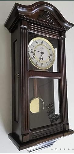 Relojesdeco, Gallo 0216EDIN50710 Horloge murale mécanique. Machines de la prestigieuse marque allemande Hermle Horloge à pendule, 66 cm, sonnerie Westminster, pièces, chaussettes et entières avec