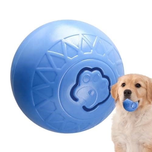 Balle pour chien – Jouet interactif coloré pour chien, jouet interactif pour chien, balle pour chien, balles de tennis pour chiens, extérieur, maison, grand chien