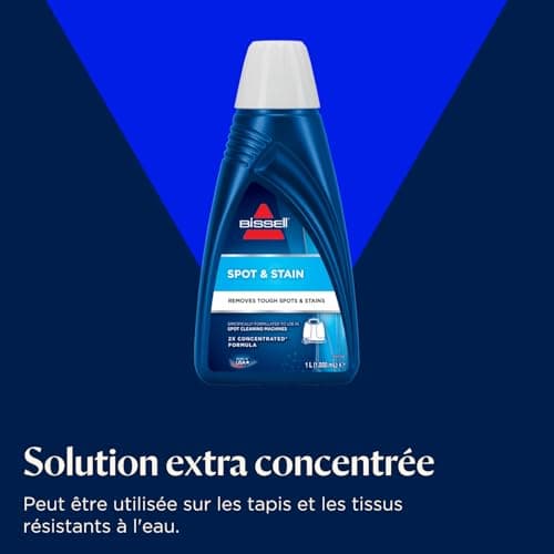 BISSELL SpotClean ProHeat, Shampouineuse Canapé, Moteur Puissant de 330W, Design Compact, avec Technologie HeatWave, Nettoyeur pour Tapis, Moquettes, Meubles, Tissus, Voiture & Plus Encore, 36988