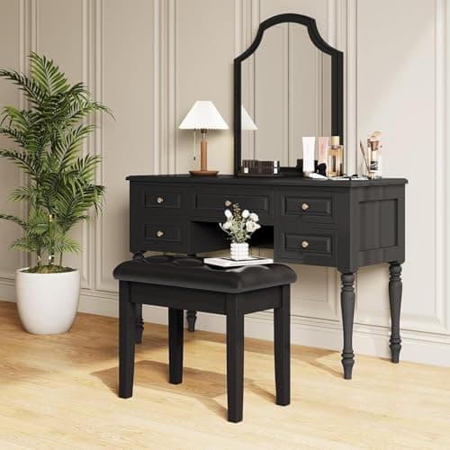 Tabouret de Piano, Siege Piano 55x35x49CM, Chaise Piano avec Espace de Rangement, Pieds en Bois Massif, Banc Piano avec Coussin en Cuir PU de 4CM d'épaisseur, Tabouret Piano Charge Maximale 150KG,Noir
