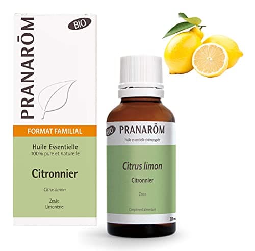 Pranarôm - Huile Essentielle Citronnier BIO - Digestion - 100% Pure Et Intégrale - HECT - 30 ml