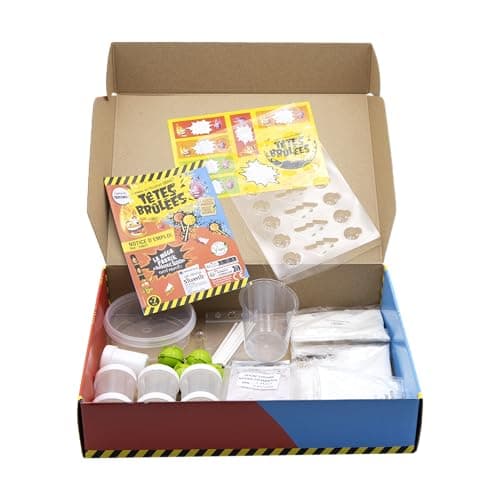 Silverlit - Têtes Brulées - La Mega fabrik à Bonbons Tutti Frutti - Fabriqué en France - Veggie - Crée ta Propre variété de Bonbons ! - Aromes et colorants 100% naturels - 54037