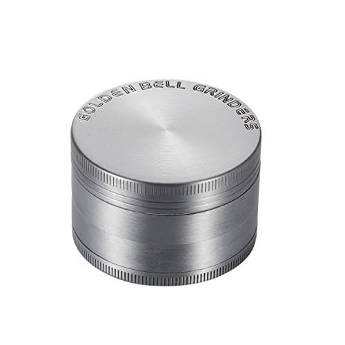 LIHAO 2”(5cm) Grinder en Zinc Alliage en 4 pièces - Argent antique