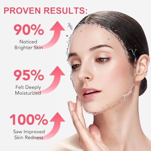Masque Au Collagène, Masque Collagène, Masque Hydratation Profonde, Hydratation Hyaluronique Profonde, Booster De Collagène Avancé, Réduire Les Rides Et Ridules (Rose 4pcs)