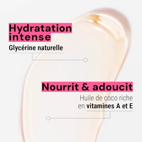 Panier des Sens - Savon de Marseille Liquide Rose - Savon Liquide Mains Hydratant - avec Huile de Coco - 97% d'Ingrédients Naturels - Savon Main Fabriqué en France - 500ml