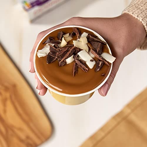 Gerlinéa - Coupelle Crème Repas Minceur - Substitut de Repas Complet et Rapide - Saveur : Café - 178060, lot de 3x210g