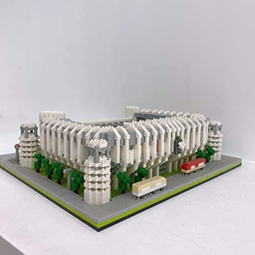 CIJINAY Royal Stade de Football Kit de Construction Architecture Jeux Construction Modèle Architectural, 4575 Technique Architecture Blocs de Construction Enfant Adulte Collection Jouet (065)