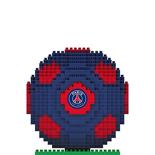 FOCO Offizielles Lizenzprodukt Paris Saint-Germain FC BRXLZ-Steine 3D-Fußball BAU-Set