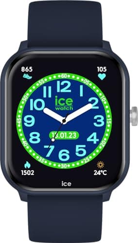 Ice-Watch - ICE smart junior 2.0 Blue - Montre connectée bleue pour enfant avec bracelet en silicone bleu - 022792 (1,75 pouces)