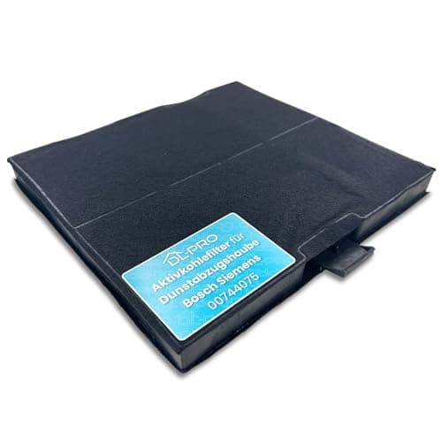 DL-pro Filtre à charbon actif pour hotte aspirante Bosch 00744075 744075 DHZ5226 Siemens LZ52251 Neff Z5131X1