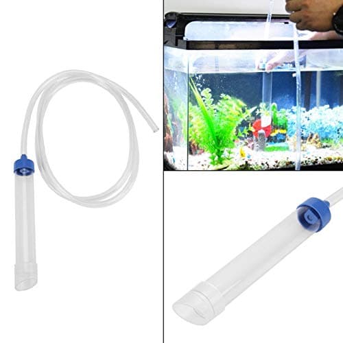 lyrlody Changement d'eau Manuel pour Aquarium, Kit de Nettoyage de Gravier D'aquarium avec Siphon 150 Cm Pompe à Siphon à Dégagement Rapide Filtre égouttoir à Poisson sous Vide pour Aquarium