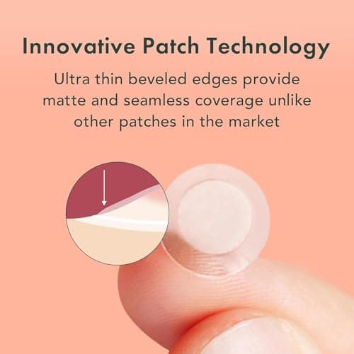 Rael Patch Anti Bouton Invisible - Pour Visage, Acne, Pimple Patches, Skincare Coreen, Hydrocolloïdes, Deux tailles (96 Patchs)