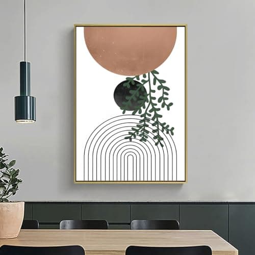 KXHHYB Abstract Line Geometry - Lot de 3 posters - Images modernes - Décoration murale - Style bohème - Décoration murale - Pour salon - Sans cadre - A - 20 x 30 cm x 3