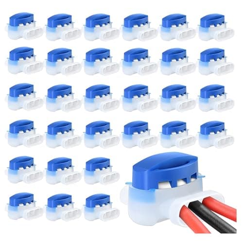 VABNEER 20 Pieces Connecteurs de Câble Remplis des Résines, Original Connecteurs 314 pour Robot Tondeuse Automower