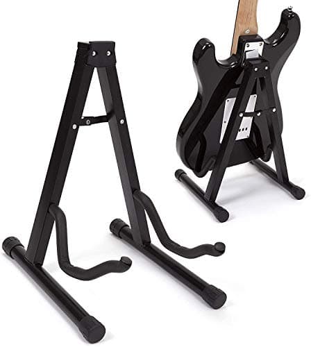 Rockjam Universal Stand de guitare A-cadre A-cadre pour guitare acoustique, électrique et basse