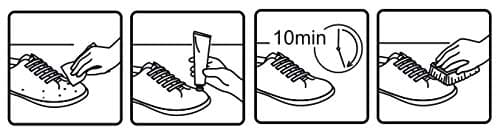 Kaps Crème de Chaussure Imperméabilisante de Qualité pour Bottes en Cuir Lisse, Alimentation avec Applicateur de Cire Naturelle et Éponge, Arrêt D'eau, Plusieurs Couleurs (118 - Noir)