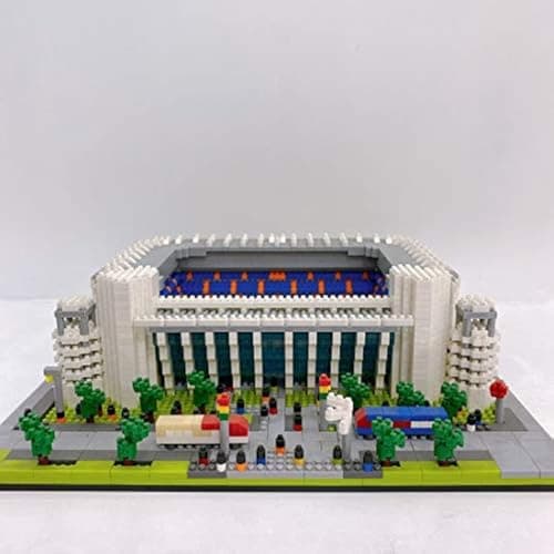 CIJINAY Royal Stade de Football Kit de Construction Architecture Jeux Construction Modèle Architectural, 4575 Technique Architecture Blocs de Construction Enfant Adulte Collection Jouet (065)