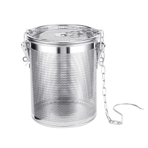 1 filtre à épices en acier inoxydable, filtre à thé, passoire à épices, sac à épices, adapté pour la cuisine et pour infuser du thé, des épices, des feuilles de thé ou des herbes, etc.