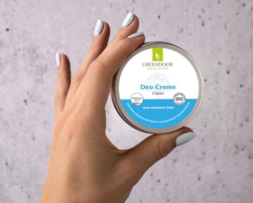 Greendoor Lot de 3 déodorants crème Sans aluminium 50 ml Déodorant naturel