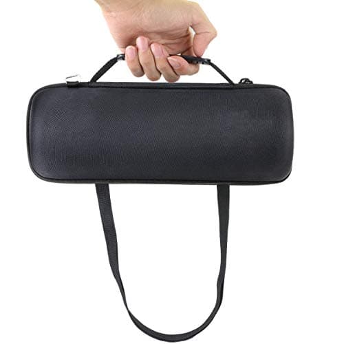 co2CREA Dur Étui de Voyage Rigide Housse Cas pour JBL Flip 6 / JBL Flip 5 Enceinte Bluetooth Portable(boîte Seule) (Flip 6/5 Housse, Noir)