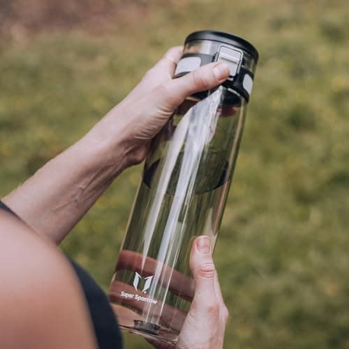 Super Sparrow Gourde Enfant - 500ml - TouchSip Bouteille d'eau avec Paille - Tritan Sans BPA - Idéale pour le Sport, l’École et les Activités en Plein Air