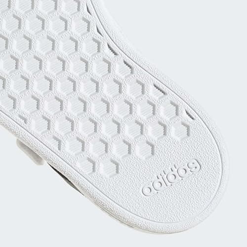 adidas Mixte bébé Grand Court Lifestyle Hook and Loop Shoes, Cloud White/Core Black/Core Black, 27 EU
