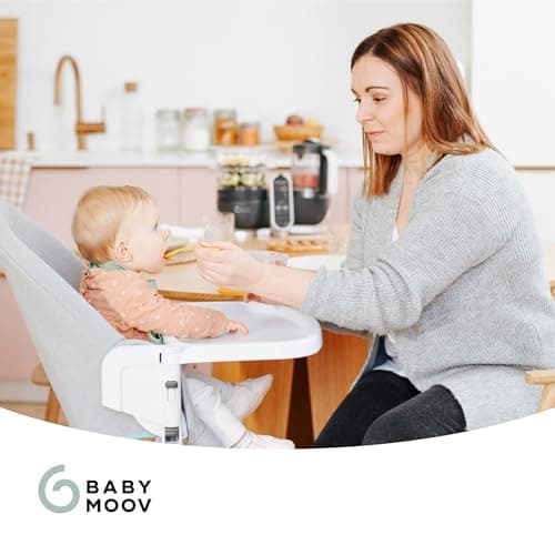 Babymoov Babybols Lot de 6 Pots de Conservation pour Bébé 250ml, Gradués, Garantis sans BPA, Hermétiques, avec Surface réinscriptible