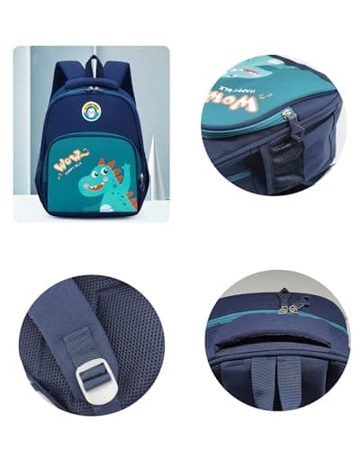 PAEHUIMT Sac a Dos Maternelle Garçon, Cartable Dinosaure pour Enfants