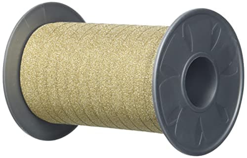 PRÄSENT Prasent Ruban en polypropylène Couleur pailletée 100 m x 10 mm