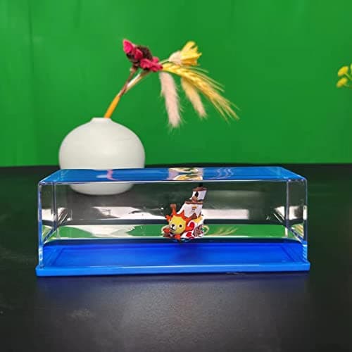 Tuzsocr One Piece Model Ship,Black Pearl Pirate Ship,Titanic Toy Cadeau,Modèle Fluide de Bateau de croisière en Acrylique,Soulagement du Stress,pour Ornement de Bureau de décoration (Style 4)