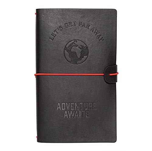 Grupo Erik - Ensemble Carnet de Voyage Wanderlust - Carnet de Notes 2 en 1 - Notebook Simili Cuir
