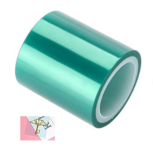 Green Craft Bande transparente ruban papier Sticky Fond de ruban adhésif pour cadre creux en métal Expoy UV Résine Craft Open Cadre DIY aider Outil pour la création de Charm pendentif en métal
