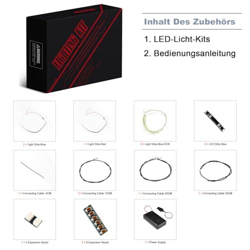 Kit d'éclairage LED pour Lego Technic Mercedes-AMG F1 W14 E Performance (pas de Lego), kit d'éclairage décoratif pour Lego 42171 Mercedes-AMG F1 W14 E Performance Jouet créatif - Version standard