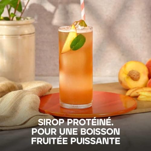 Bulk Clear Whey Isolate, Shake protéiné rafraîchissant, Protéine en Poudre, Rafraichissant et Fruité, The Glace a la Peche, 500 g, 20 Portions