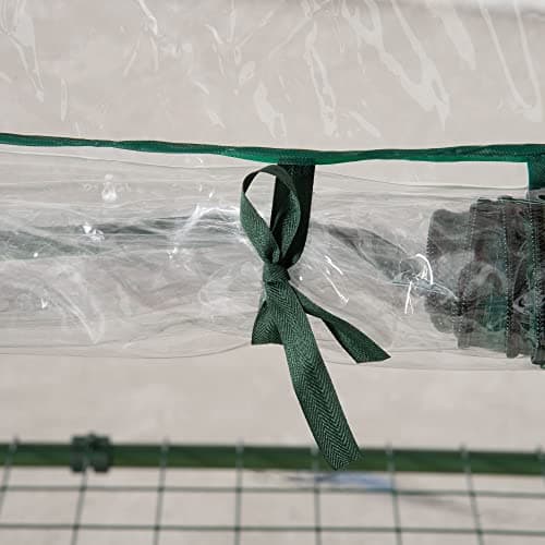 Outsunny Serre de Jardin Balcon étagère Serre 3 Niveaux dim. 69L x 49l x 125H cm métal thermolaqué Vert PVC Haute densité Transparent