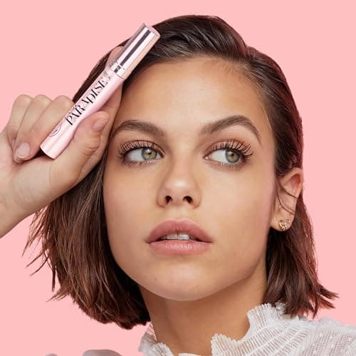 L'Oréal Paris - Mascara Volume Noir Intense - Convient aux Yeux Sensibles - Formule à l'Huile de Ricin - Lash Paradise - Teinte : Noir Intense - 6,4 ml