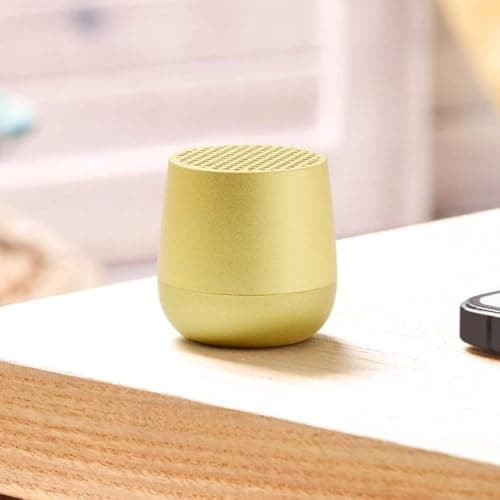 Lexon Mini Enceinte Bluetooth Portable MINO+, Micro Mains-Libre et déclencheur Selfie, Rechargeable sans Fil pour PC et Smartphone - Rose