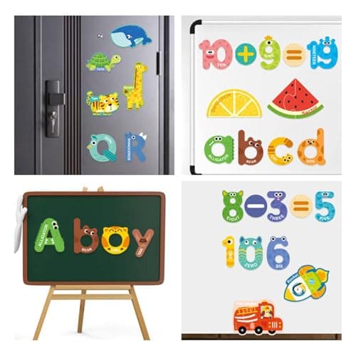 Hobngmuc Lettres magnétiques, Lettres de l'alphabet magnétiques | Aimants Alphabet pour pour réfrigérateur | Lettres magnétiques pour réfrigérateur pour l'apprentissage de l'orthographe en Classe