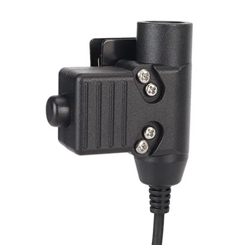 Adaptateur U94 PTT Push to Talk, Câble de Connecteur de Casque pour Talkie-walkie pour Radio Sepura Stp8000 Stp8030 Stp8035 Stp8038
