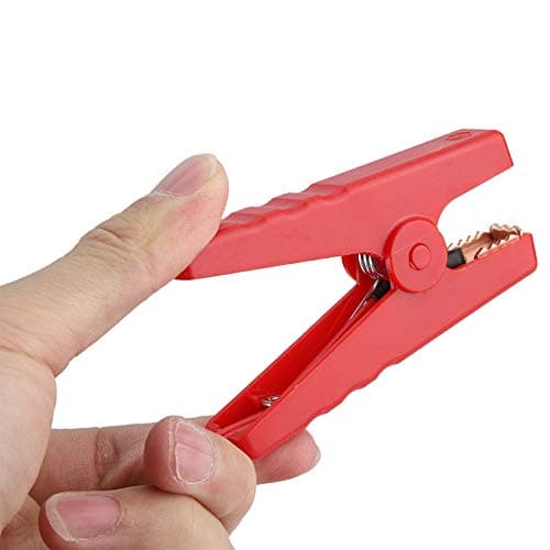 EBTOOLS Câble de démarrage d'urgence 2.5M Câble de cavalier de démarrage automatique de voiture 12-24V Clip de fil de batterie de d'alimentation de secours universel