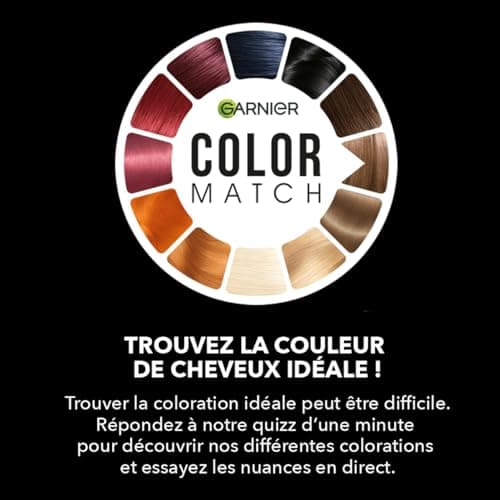 Garnier Coloration Permanente - Sans Ammoniaque - Aux Huiles Naturelles de Fleurs - Châtain Clair Fondant (5.0) - Olia
