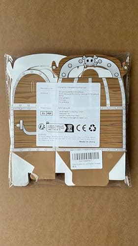 10 Pcs Pirate Fête Boîte Coffre Trésor Cadeau pour Pirate Fête D'anniversaire Des Enfants