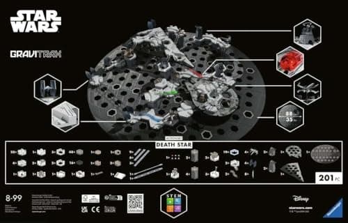 Ravensburger- Death Action Starter-Set Star Wars Gravitrax, 23860, Blanc