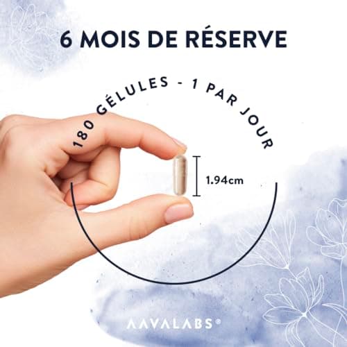 Biotine Cheveux 10000μg Complement Alimentaire Cheveux Biotin Vitamine B8 Zinc Selenium Huile de Coco MCT Vitamine C Acide Folique Vitamine B6 LCystéine Pousse Cheveux Biotine 10000 mcg -180 Gélules